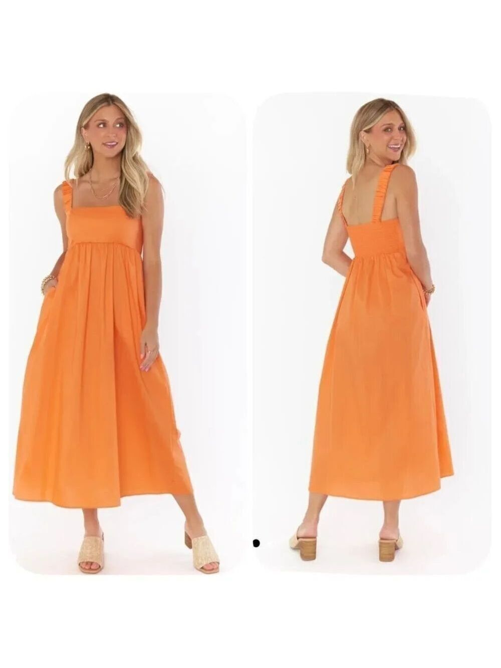 Show Me Your MuMu Fling Midi Dress XS